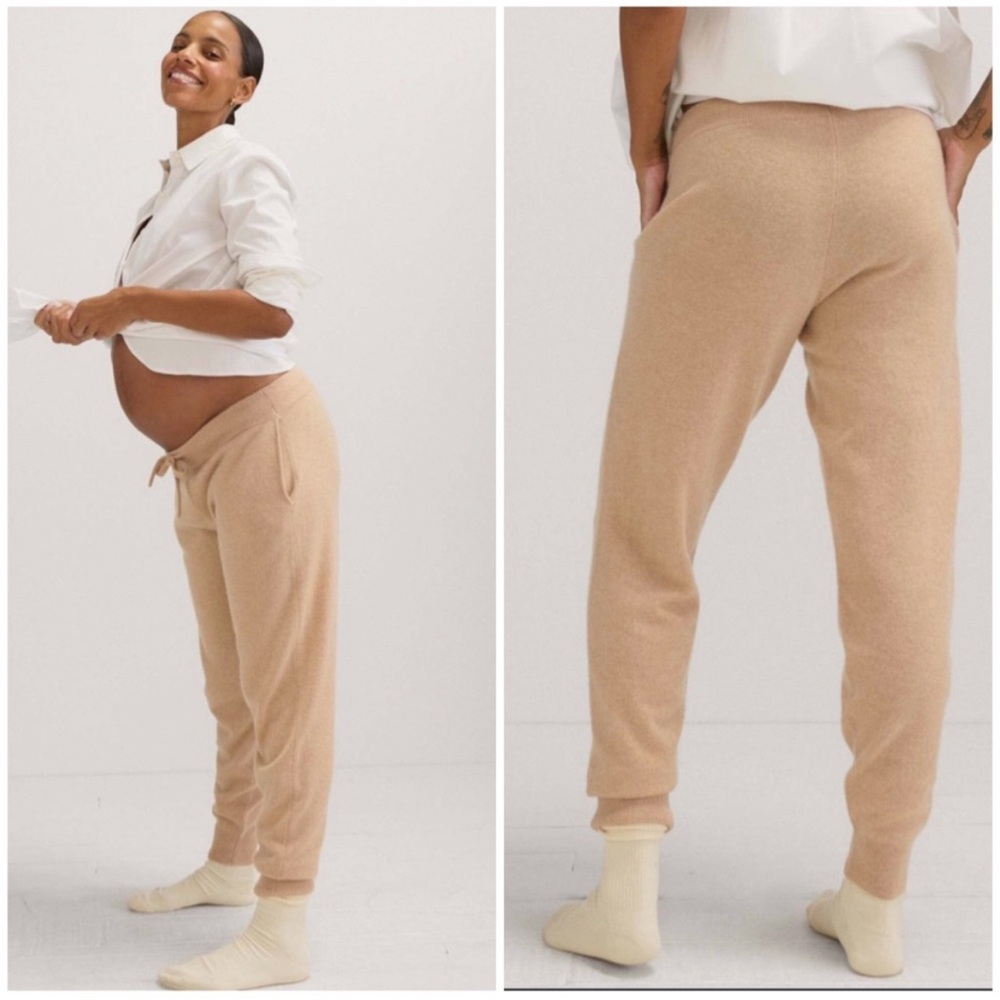 100% Cashmere Hatch Joggers